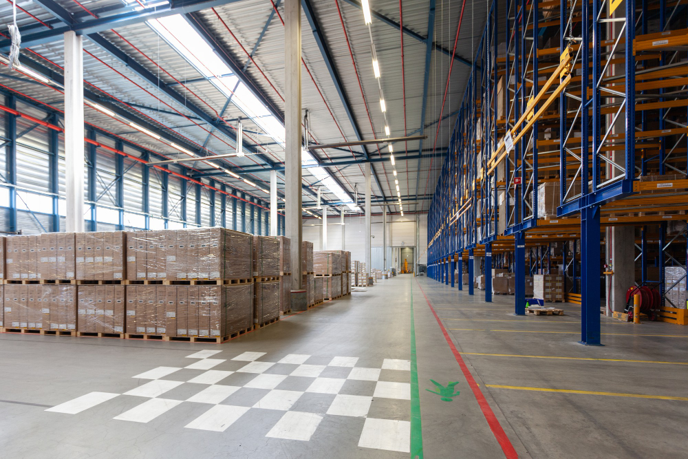 Warehouse interior Rak