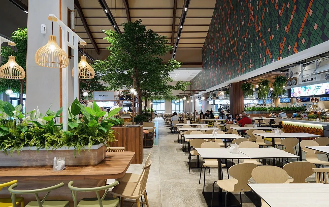How to design a food court outlet